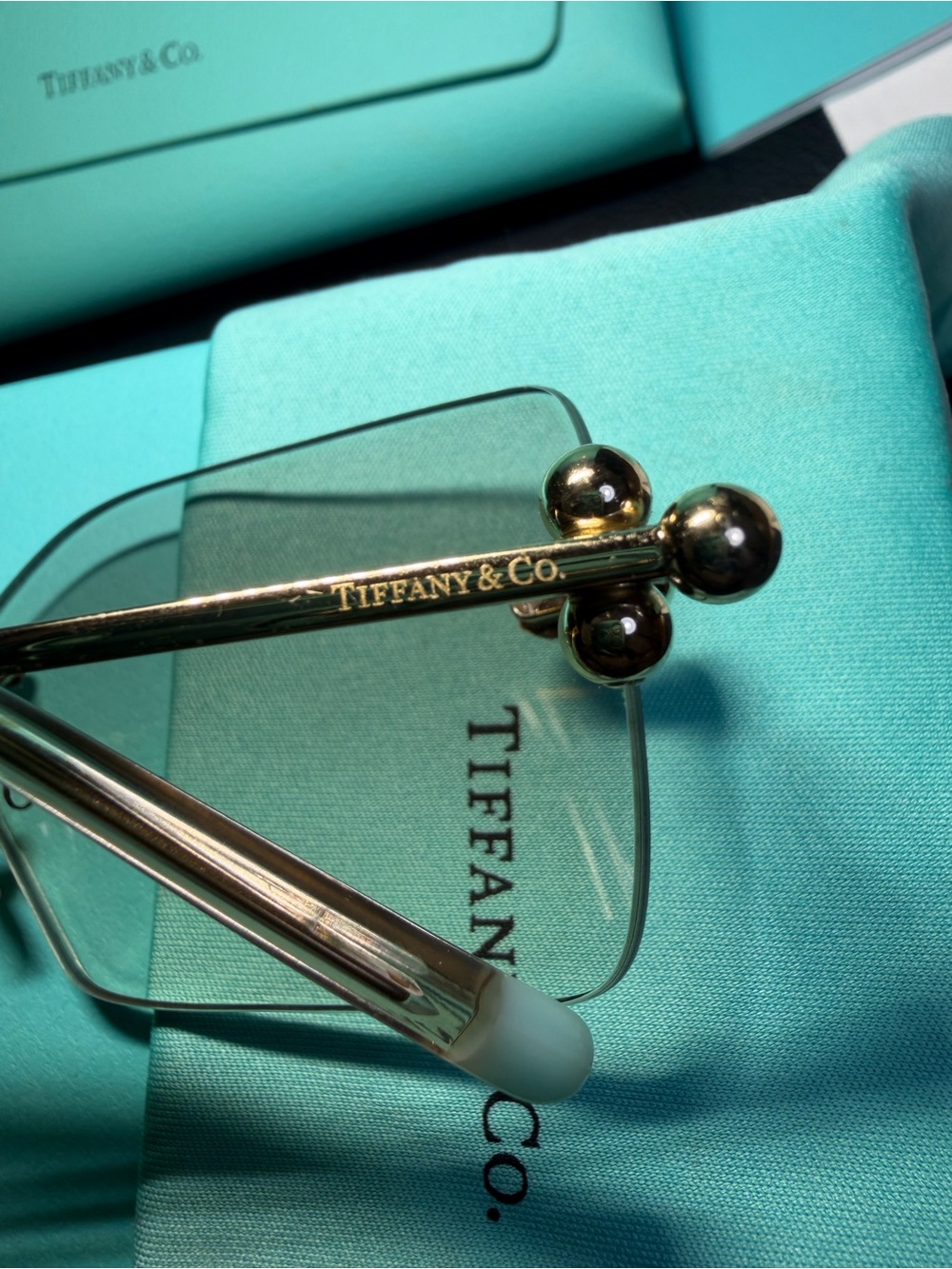 Tiffany & Co Sunglasses Women TF 3088 6178/11 59-14 140 1N Box Case Papers - Picture 13 of 16